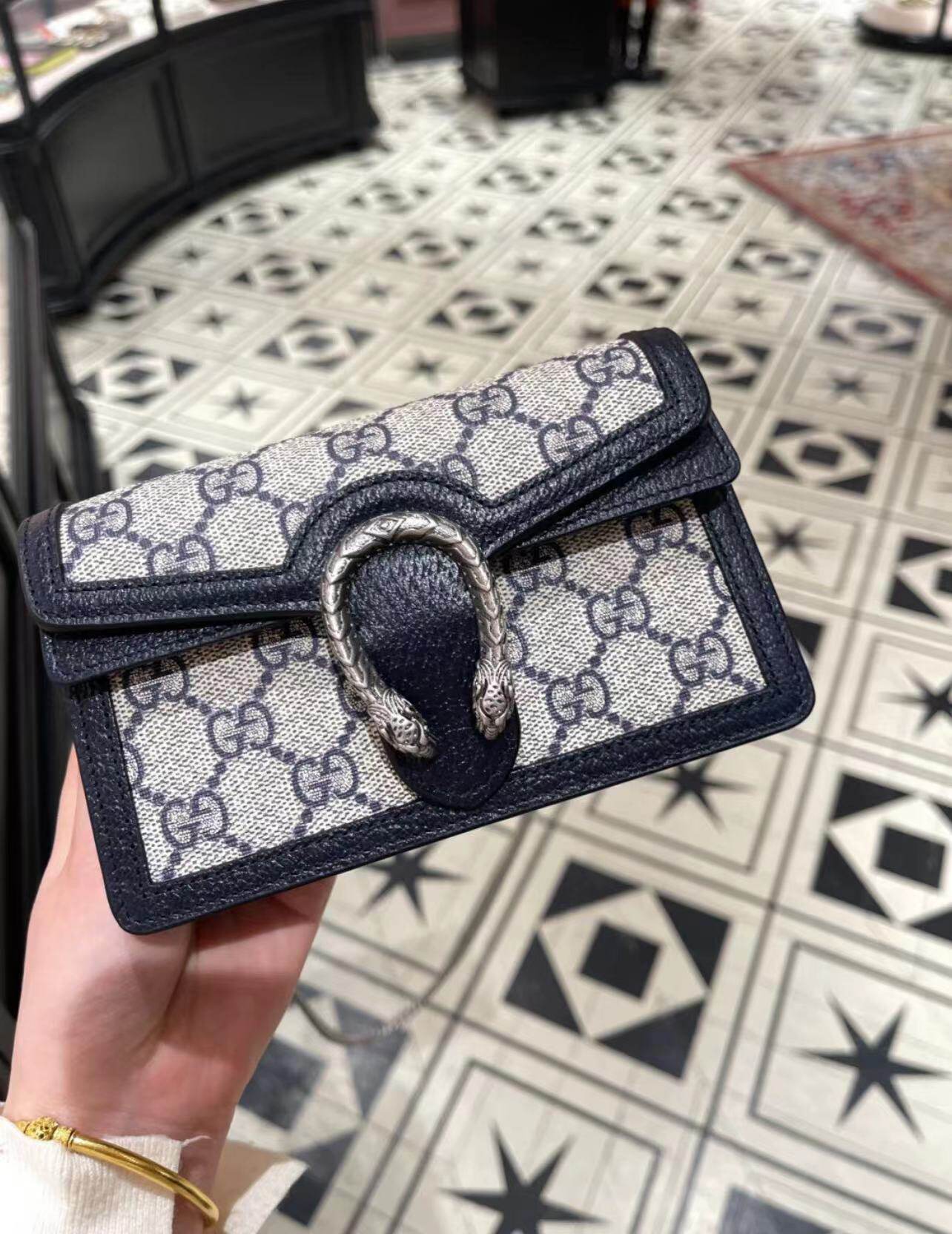 Сумка Сумка бак 美国代购适用于gucci/古驰女士迷你老花dionysus酒神包斜挎单肩包 GUCCI/Dionysus