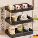 Cup storage rack Double-layer tea cup rack Tea set storage rack Cup household tabletop water cup drain tray