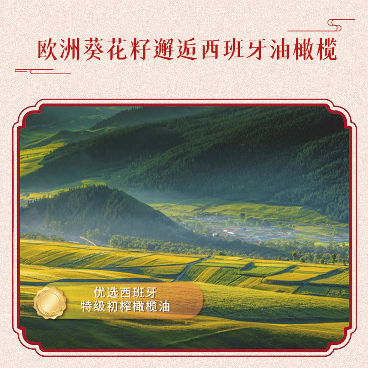 贝蒂斯 双尖橄榄 葵花橄榄调和油 500ml*4瓶 含特级初榨橄榄油 图8