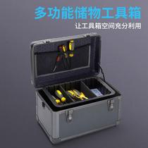 Accueil Outil multifonction Collection U Na Box Large Hardware Storage Box Portable Industrial Grade Aluminum Alloy Box