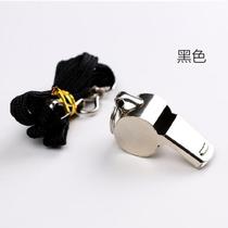 Customized stainless steel metal whistle basketball and football professional whistle referee training whistle outdoor survival whistle with engraving