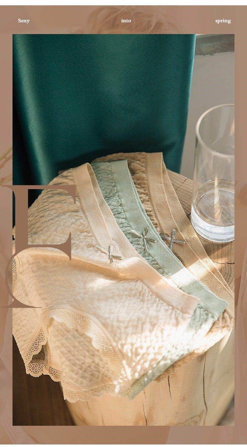 内裤女纯棉全棉裆抗菌少女中腰女生日系女士无痕透气短裤夏季薄款详情18
