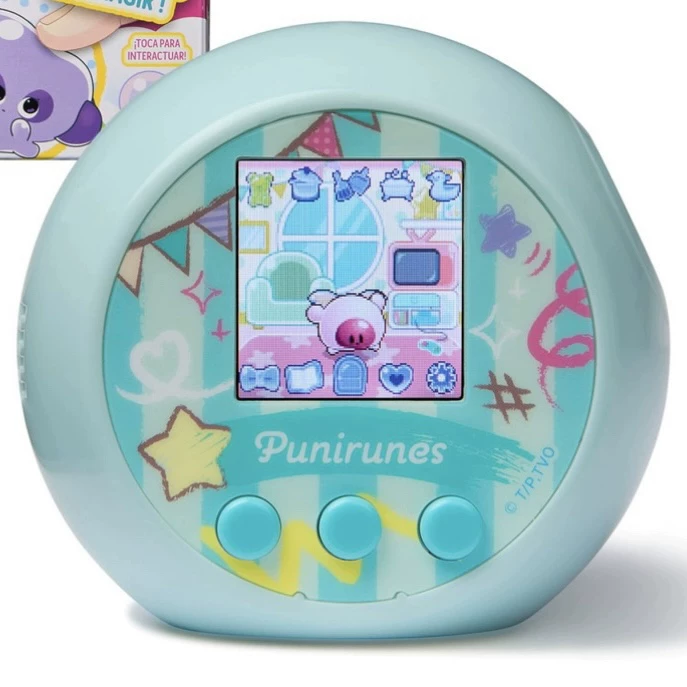 Игрушечная электронная игровая консоль для питомца-эльфа из серии Spin Master Punirunes с мягким пуховым корпусом