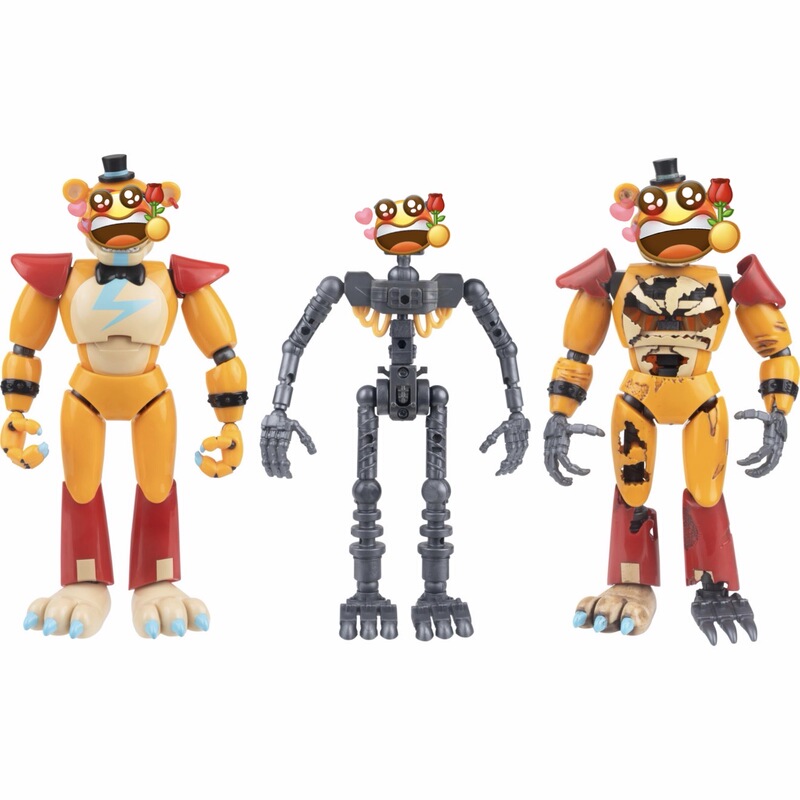 Jazwares Toys Glam Rock Bear Is Here Movie Shadow Bonnie 6inch Roxanne Wolf Sister Figure