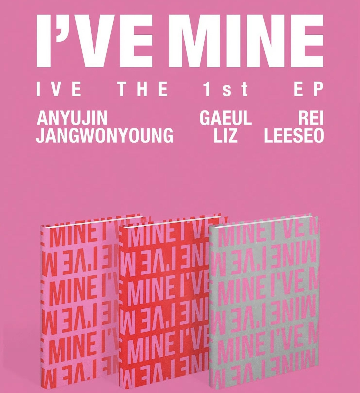 (full pre-sale) IVE new-THE 1st EP IVE MINE] Zhang Yuan Yingying Genuine Return-Taobao