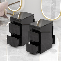 Stainless Steel Hairdressing Shop Tool Cabinet Hairdressers Boom Store haircut Hair Dyeing & Dyeing Perch Special Storage Containing Cabinet