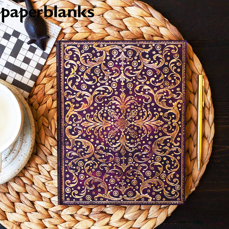 paperblanks Aurelia notepad Aurelia retro notebook creative handbook gift stationery thick diary wired wireless inner page acid-free paper student hard copy