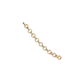 Цепь ручной работы с кисточками, ожерелье, аксессуары, 14 карат, золотой цвет