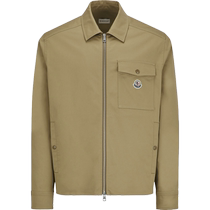 (Interest-free for 12 issues) Moncler’s new men’s cotton gabardine zipper shirt