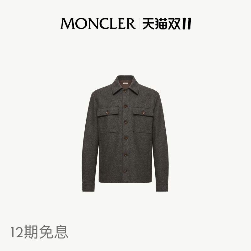 [12 Installments with No Interest] Moncler New Autumn and Winter Men's Shirt-Style Jacket