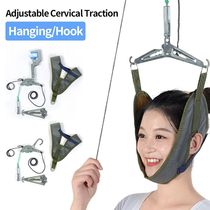 Adjustable Cervical Traction Frame Head Massager Portable Do