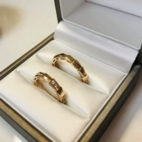 Bvlgarari/Bulgari Serpenti Viper Мужчины и женское же узкое змеевое костяное золото