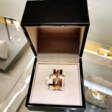 Bvlgari/Bulgari B.Zero1 Розовое золото Половое третье кольцо.