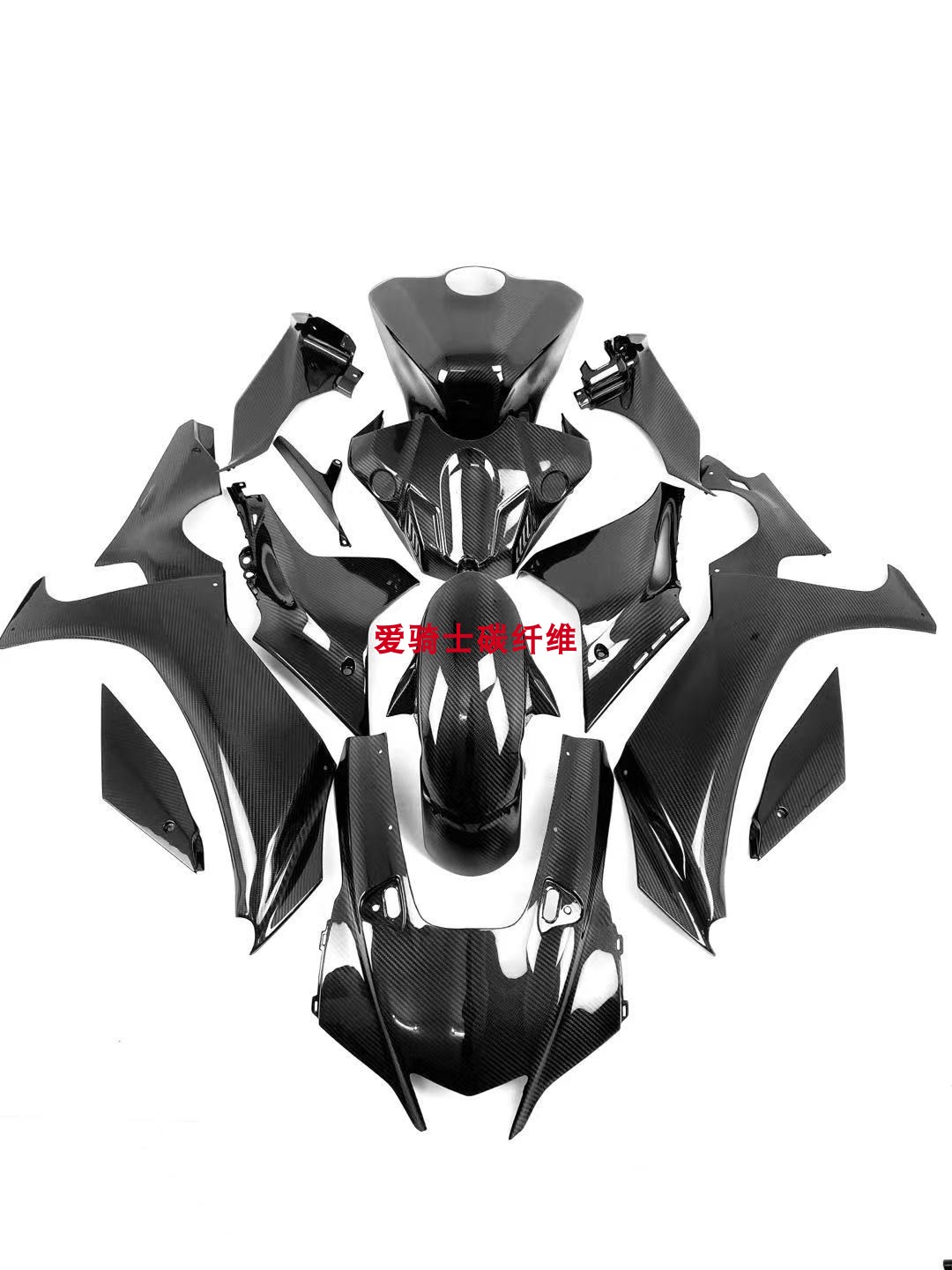 Suitable for YAMAHA Yamaha YZF-R1 R1M Carbon fiber modified accessories housing diversion cover 2019-23-Taobao
