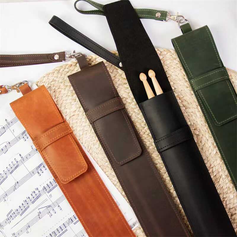 Drum Stick Protection Bag, Two-Pack, Drumstick Bag, Portable Percussion Instrument Accessories, Portable Storage Bag