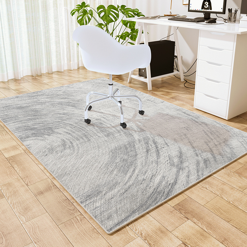 Study Room Carpet, Computer Chair Floor Mat, Special Desk Computer Table Mat, Bedroom Rectangular Wooden Floor Protection Mat