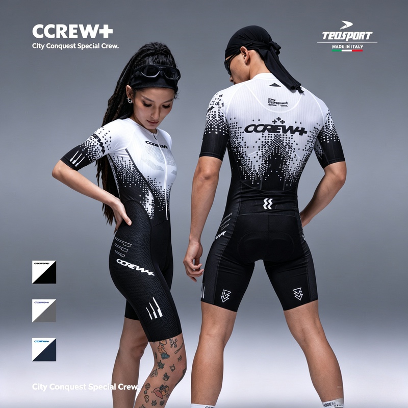 Raster Lt Short-Sleeved Aerodynamic Road Cycling Suit for Men and Women, Imported from Italy, Dynamic Suspension Seat Cushion