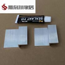 Bronze medal pendant stainless steel titanium door plate medal plaque metal Z fold edge medal bronze medal hook bracket nail-free glue support