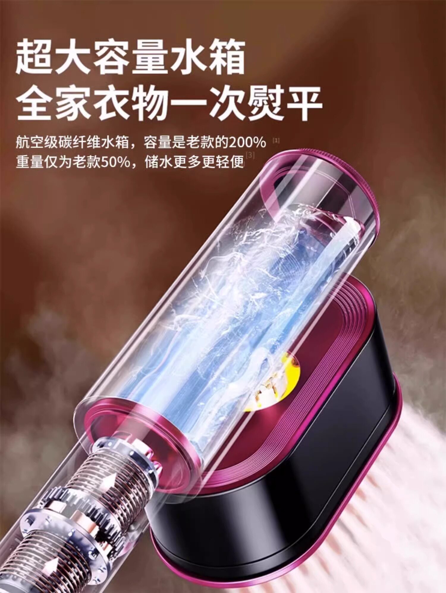 Паровая щетка [熨烫神器]手持挂烫机小型蒸汽熨斗便携式家用旅行迷你电衣服宿舍