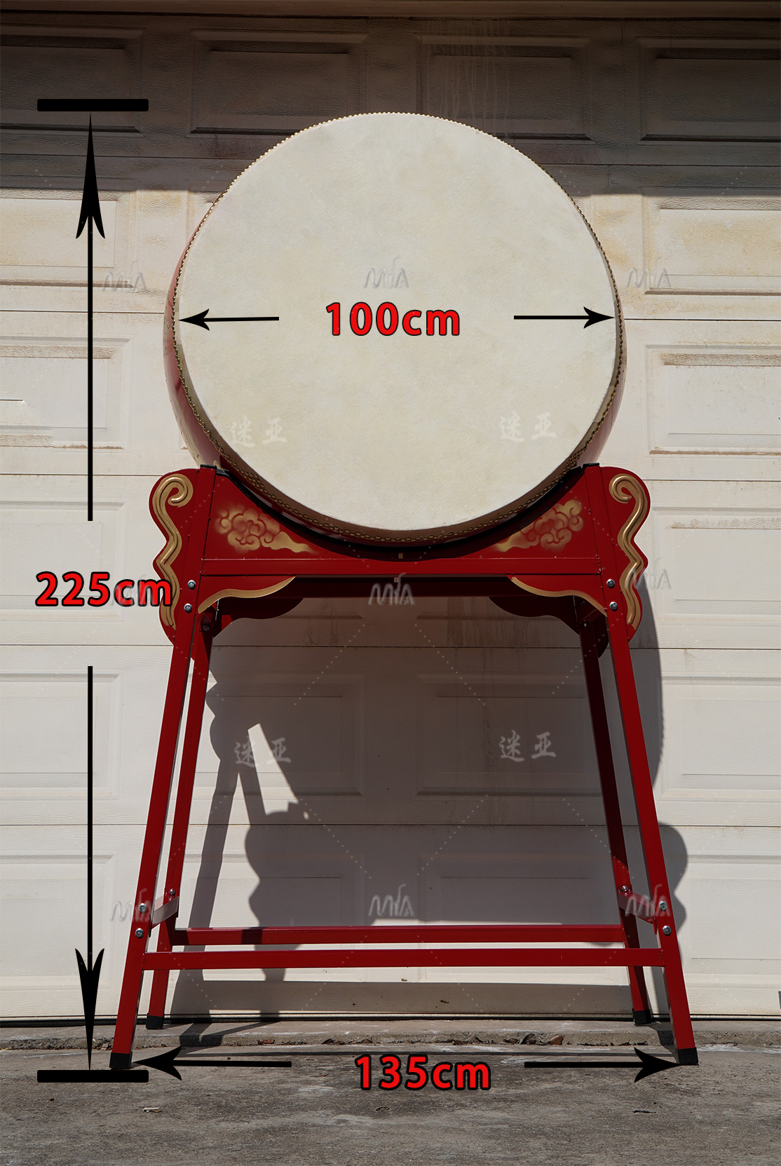 Shanghai One meter large drum rental Shanghai One Milong drum rental upright big drum rental with teaching-Taobao