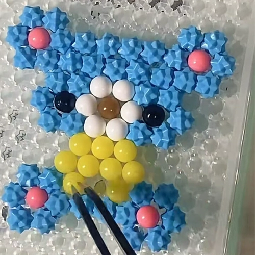 Водный туман волшебный бусин прозрачный хрустальный жемчужный магический шарики ручной работы ручной работы вручную для гидрайских шариков детские руки -на способности игрушек женщин