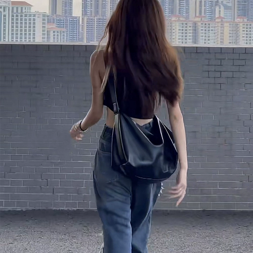 Zara, вместительная и большая сумка через плечо для отдыха, сумка на одно плечо, премиум класс