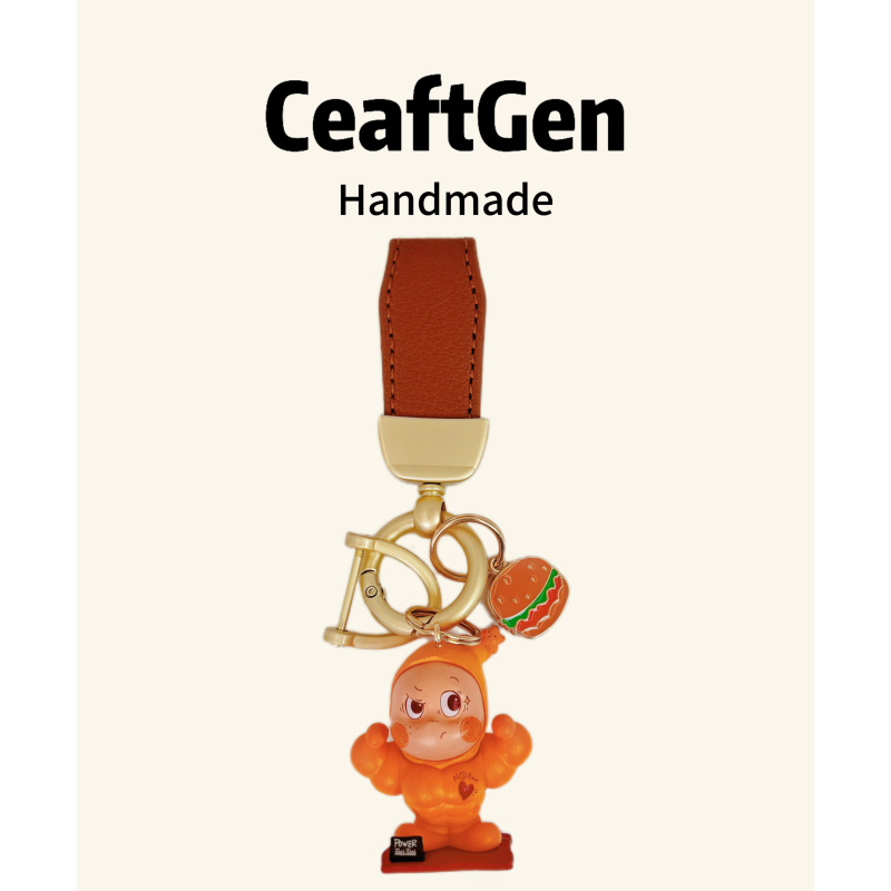 Original DIY Star Man Modified Doll Delicious Moment New Cute Car Keychain Pendant Keychain Best Friend Genuine Leather Original DIY Star Man Modified Doll Delicious Moment New Cute Car Keychain Pendant Keychain Best Friend Genuine Leather