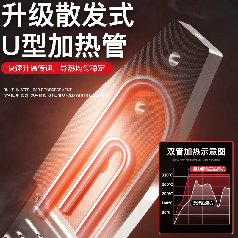 Delixi Electric Heating Machine PPR Water Manager PE thermal capacity tube welding new hydropower project new hydropower project