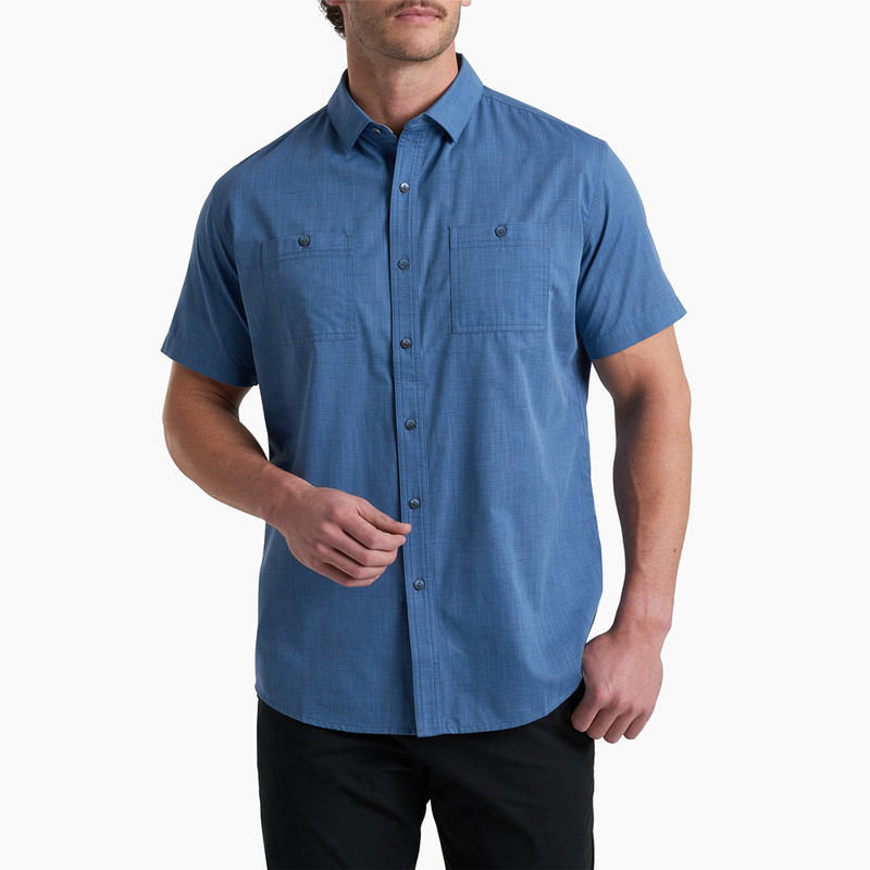 Kuhl Karib American Cool Men's Short-Sleeved Shirt Kuhl Karib American Cool Men's Short-Sleeved Shirt