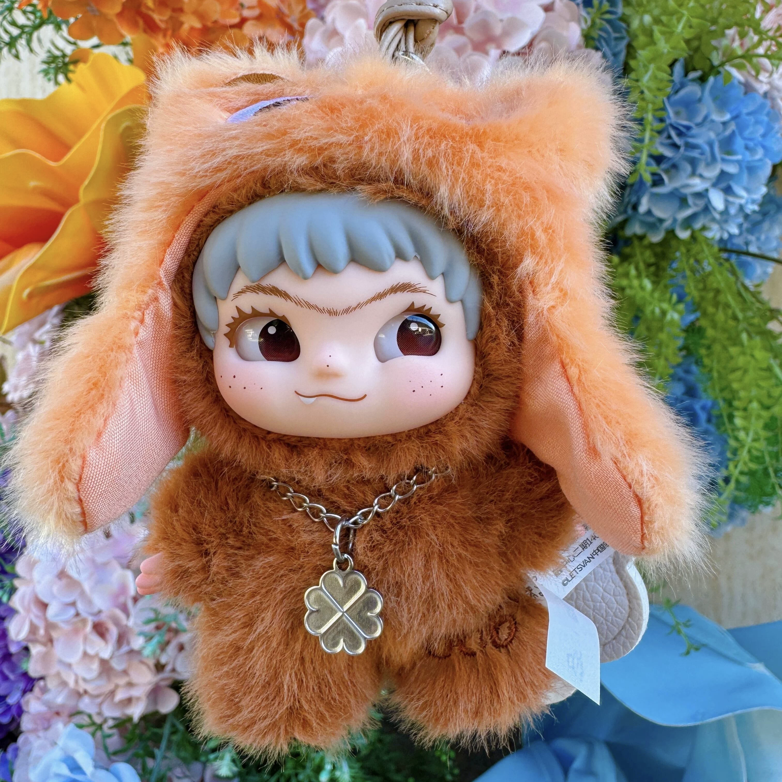 奇梦岛 WAKUKU hang up immediately series plush blind box vinyl doll star same style pendant gift