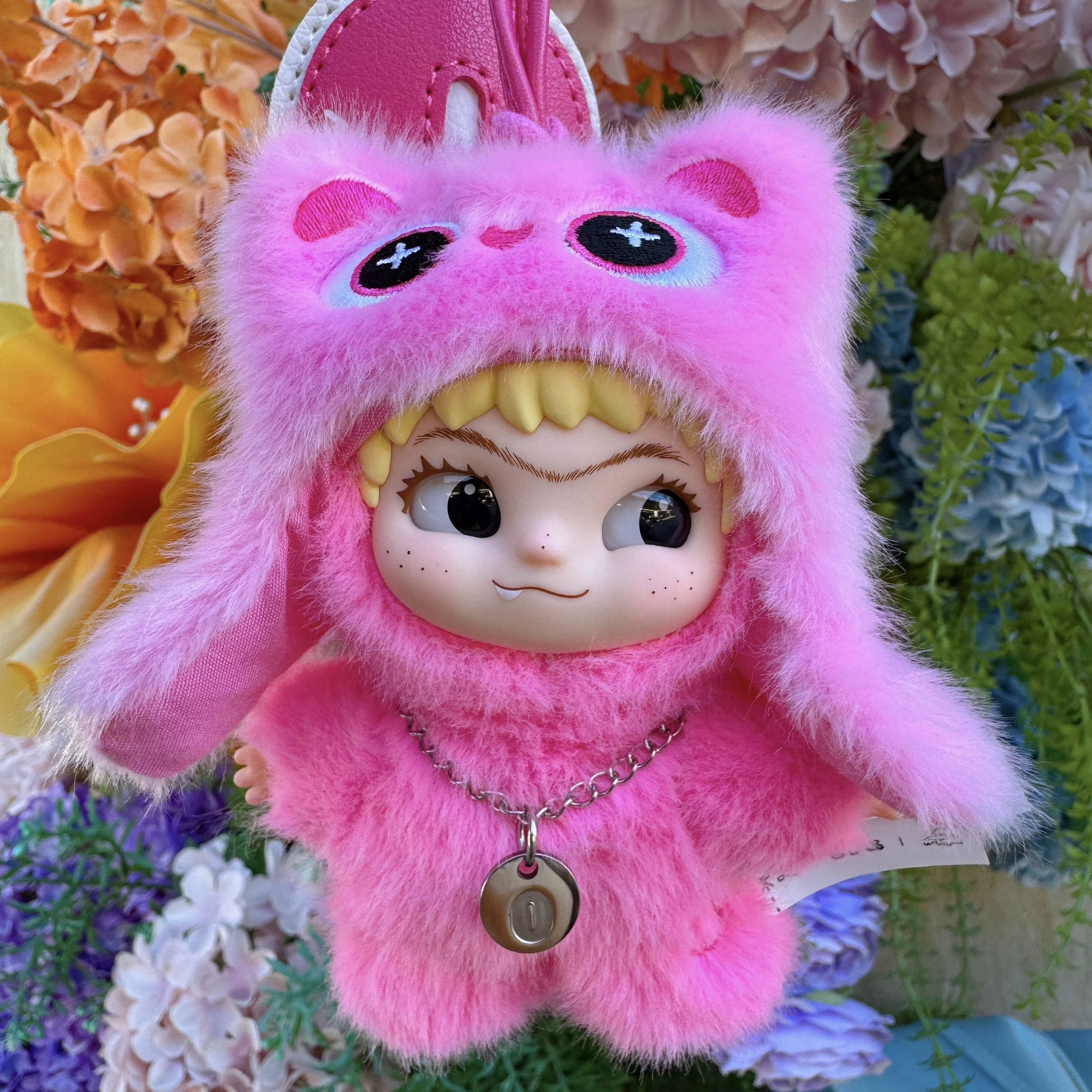 奇梦岛 WAKUKU hang up immediately series plush blind box vinyl doll star same style pendant gift