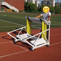Cross-frame cart cart competition cross-carriage sports equipment carrier removable and detachable cargo trolley~
