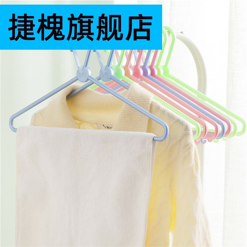 Wojiu windproof clothes hanger automatic buckle drying high-rise anti-drop outdoor outdoor anti-blowing clothes hanger clothes hanger drying clothes hanger