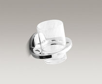 Kohler Eurasian hardware accessories mouthwash cup holder K-17525T-CP bathroom toothbrush cup holder