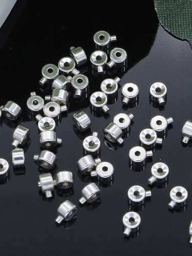 Аксессуар, застежка ручной работы, серебро 925 пробы, DIY, серебро 925 пробы