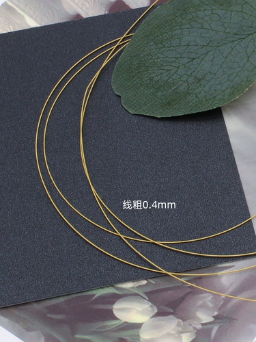 Японский аксессуар, стальная проволка, шелковые нитки, бусины ручной работы, ювелирное украшение, «сделай сам»