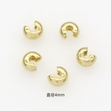 Ювелирные изделия Dongxia 14 тыс. Сумка золотая половина пряжки