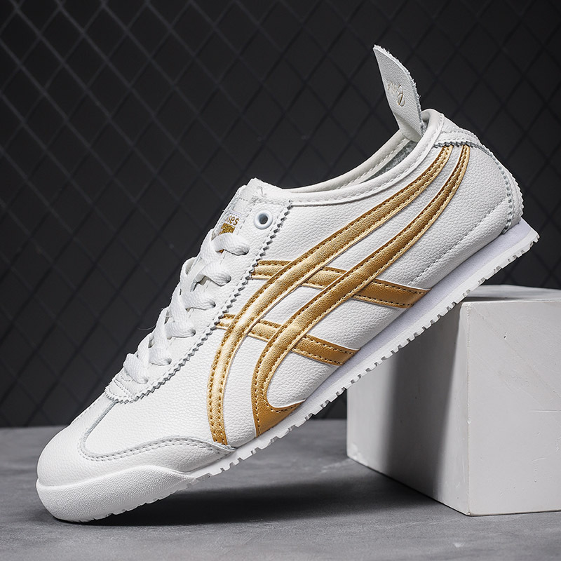 2025 Spring/Summer Tiger Tomb Shoes Genuine Leather Breathable Men's and Women's Shoes Platinum First Layer Cowhide Casual Forrest Gump Shoes