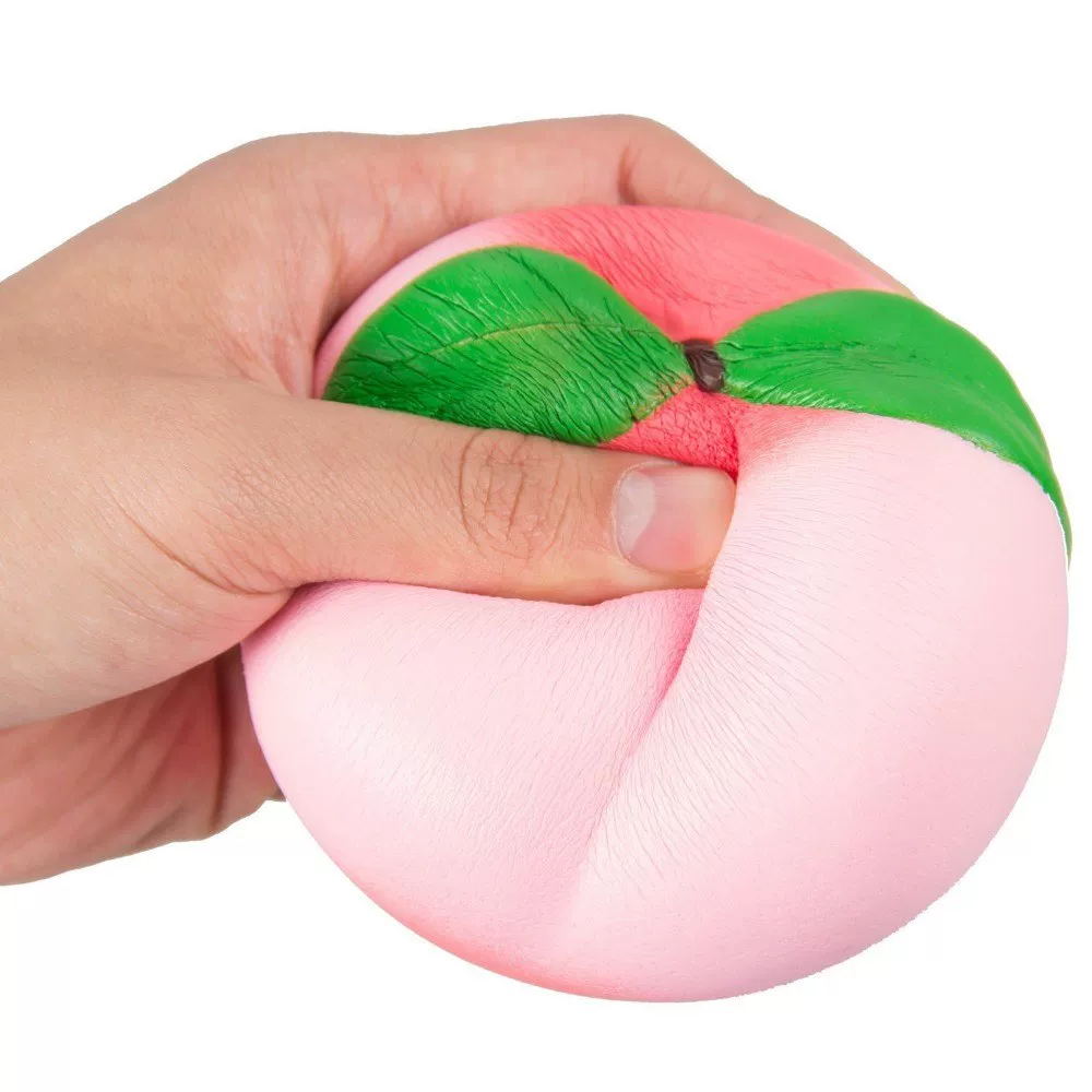 1 шт 10 см Джамбо медленно поднимающиеся персиковые squishies игрушки кавайи фрукты