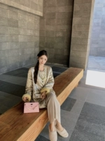 Осенняя луна, нанятая Клаулн (100 шелк тутового шелка)