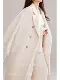 Белое пальто 74 Альпака 21 овца шерсть