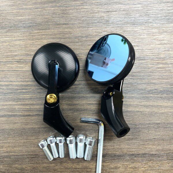 Small Bull Electric Car Retrofit Aluminum Co-Base Mini Retro Rearview Mirror MQiS MQi2 MQiL 9th Inverted Car Mirror-Taobao