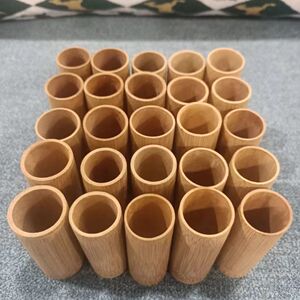 Boiled Water Jar, Thumb Jar, Unpainted Bamboo Jar, Carbonized Bamboo Jar, Cupping Medicine Jar, Home Beauty Salon Use, L