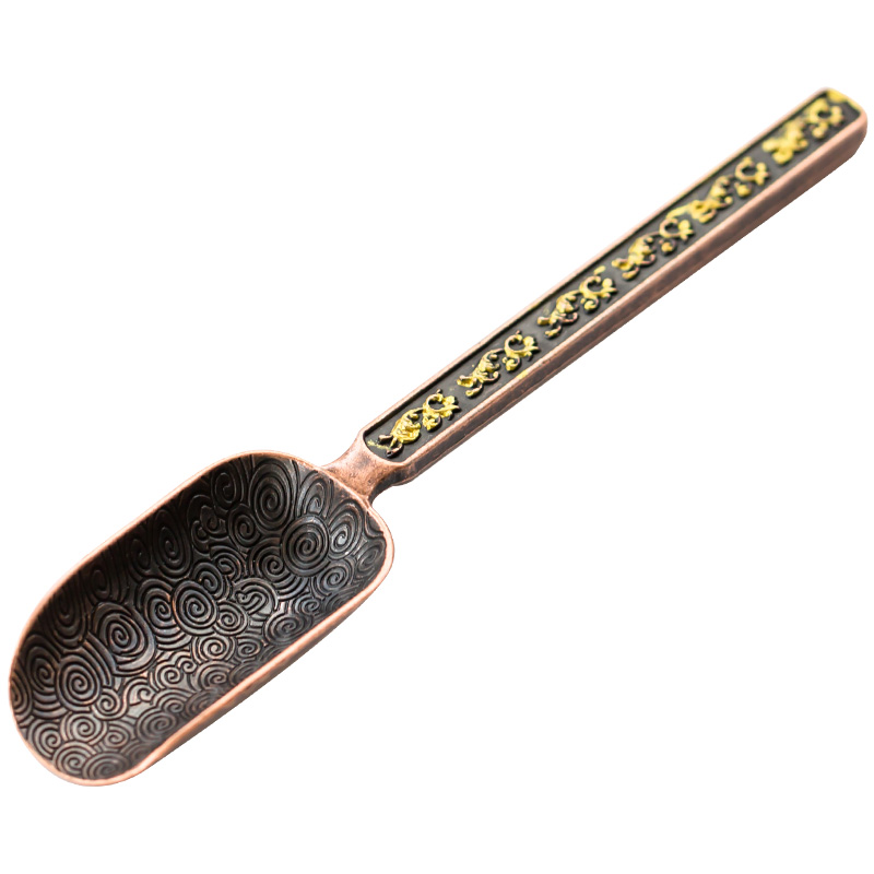 Alloy teaspoons tea accessories take tea ware TSP metal tea is tea spoon tea shovel tea taking with zero