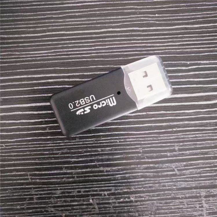 High-Speed Usb2.0 Card Reader for Computer, Tf Card Reader for Mobile Phones, Audio, Sd, Car U Disk, Memory Card, Mp3/4, Portable Car Audio Card Reader, High-Speed Transmission