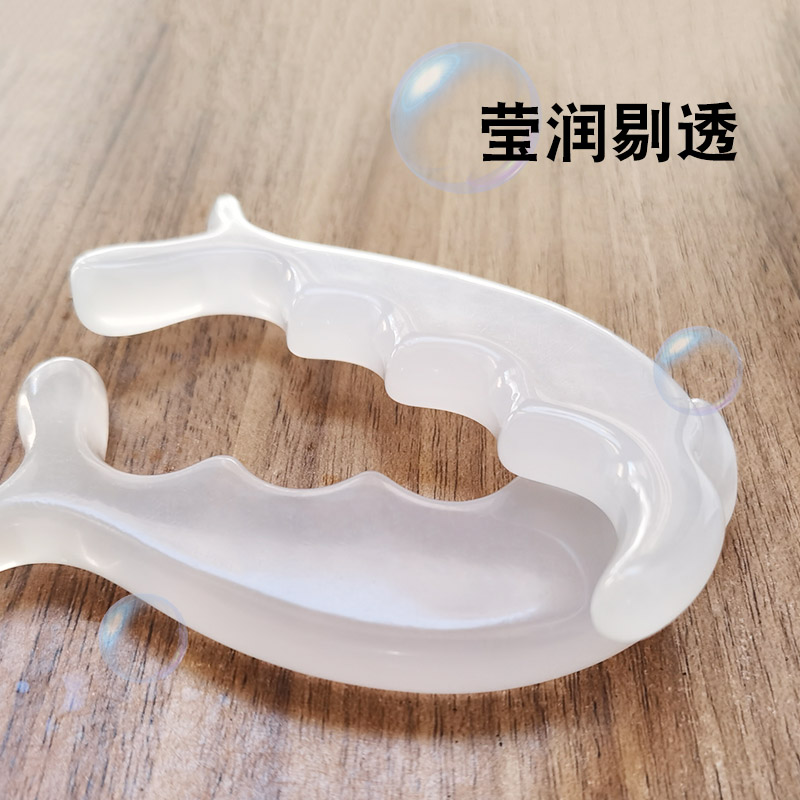 蜜蜡树脂刮痧板点穴棒拨筋棒经络面部美容点穴笔头部刮痧梳拨经棒