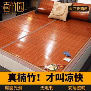 Baizhuyuan bamboo mat mat new style for winter and summer use