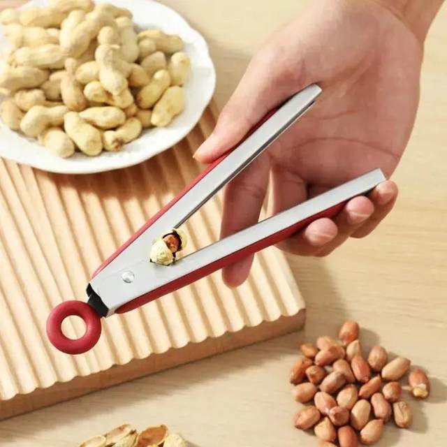 Peanut clipping tool peeling peanut shell artifact manual nut peeling pliers special shell remover for eating peanut clipping