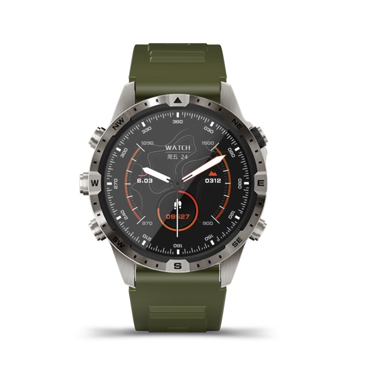 GWALK极沃客 GT45运动款智能蓝牙通话手表多功能运动心率血压音乐通用代计步健康防水