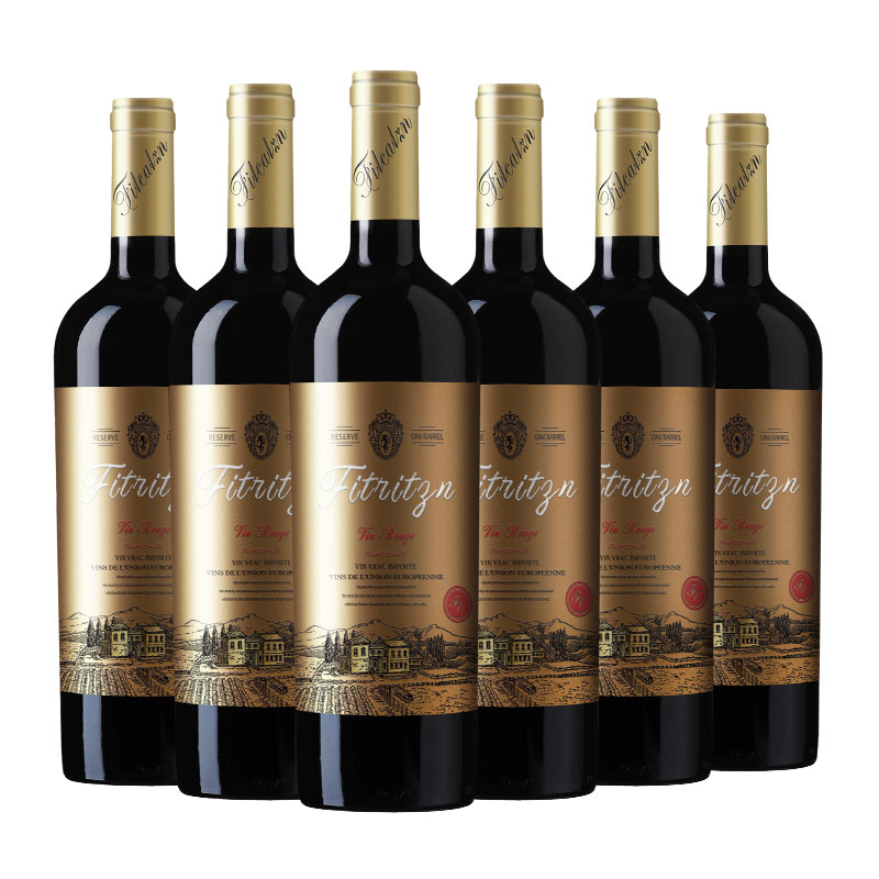 菲翠桐庄.庄园干红葡萄酒红酒 750ml*6瓶一箱